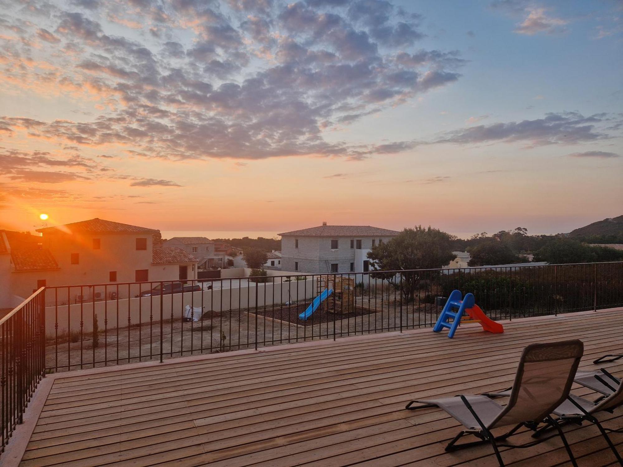 L'Osari, Villa Vue Mer, Acces Plage A Pied, Jardin Clos Pour Enfants Palasca  Exterior photo