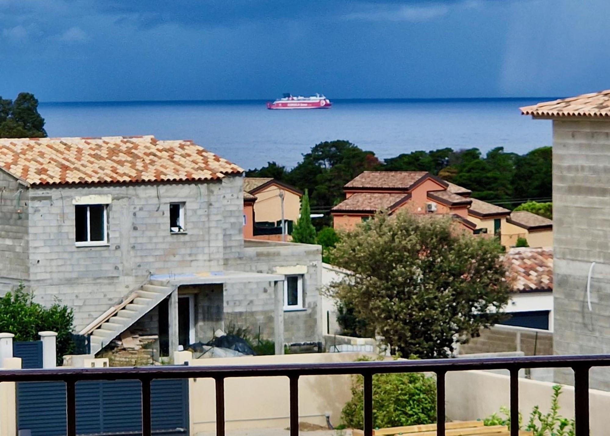 L'Osari, Villa Vue Mer, Acces Plage A Pied, Jardin Clos Pour Enfants Palasca  Exterior photo